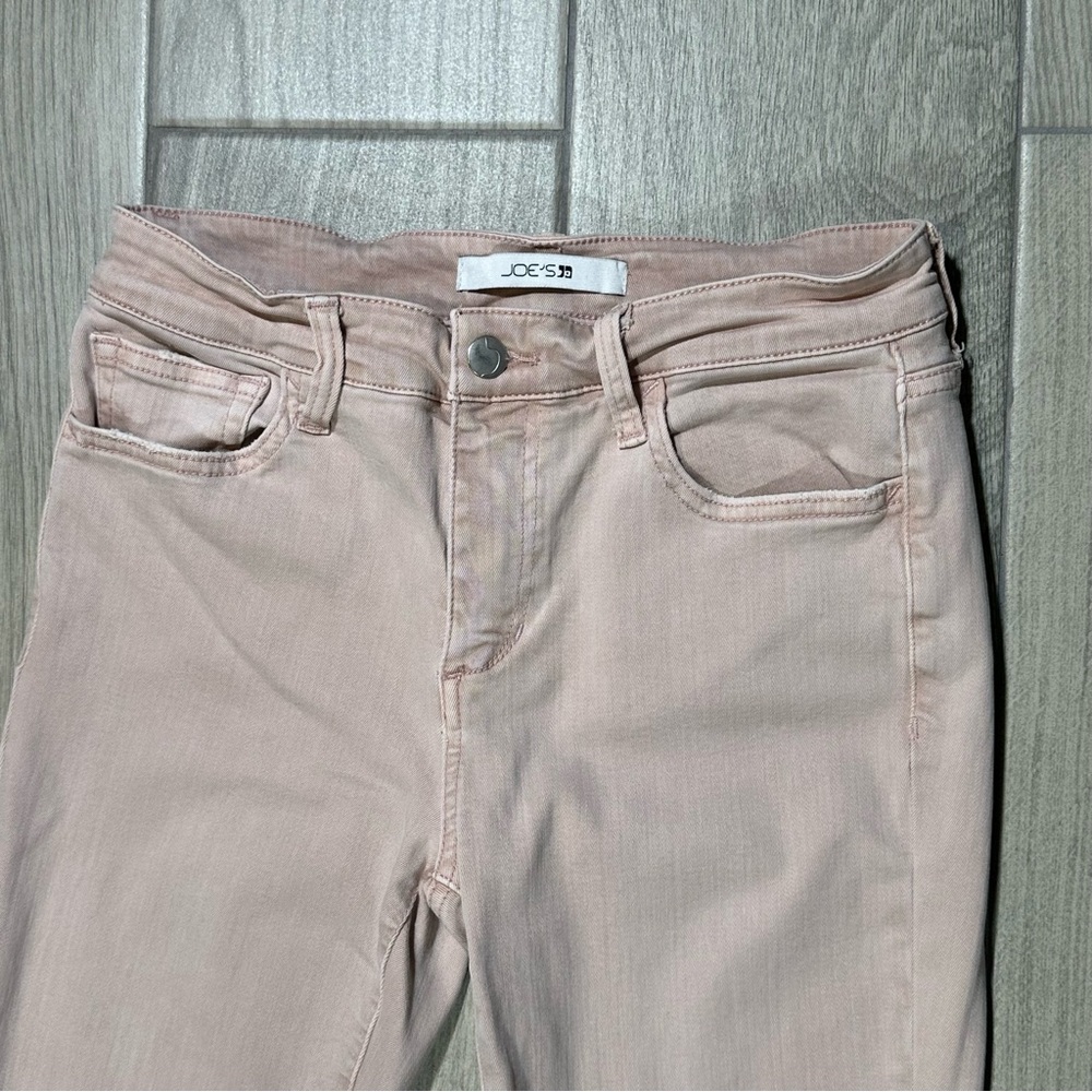 JOE’S JEANS Pale Rose Pink Mid Rise Skinny Ankle Jeans 28 - Picture 2 of 11